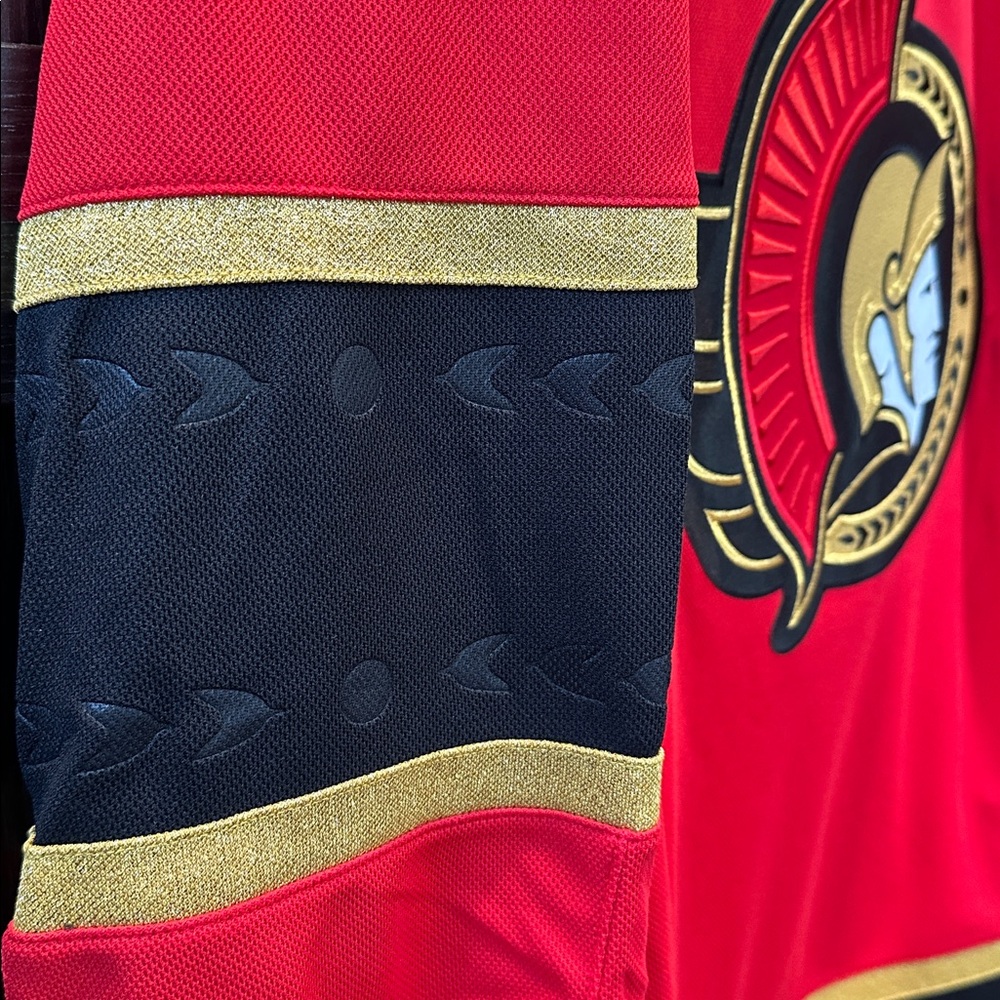 Brady Tkachuk Ottawa Senators Fanatics Alternate Premium Jersey - Red - Picture 4 of 8